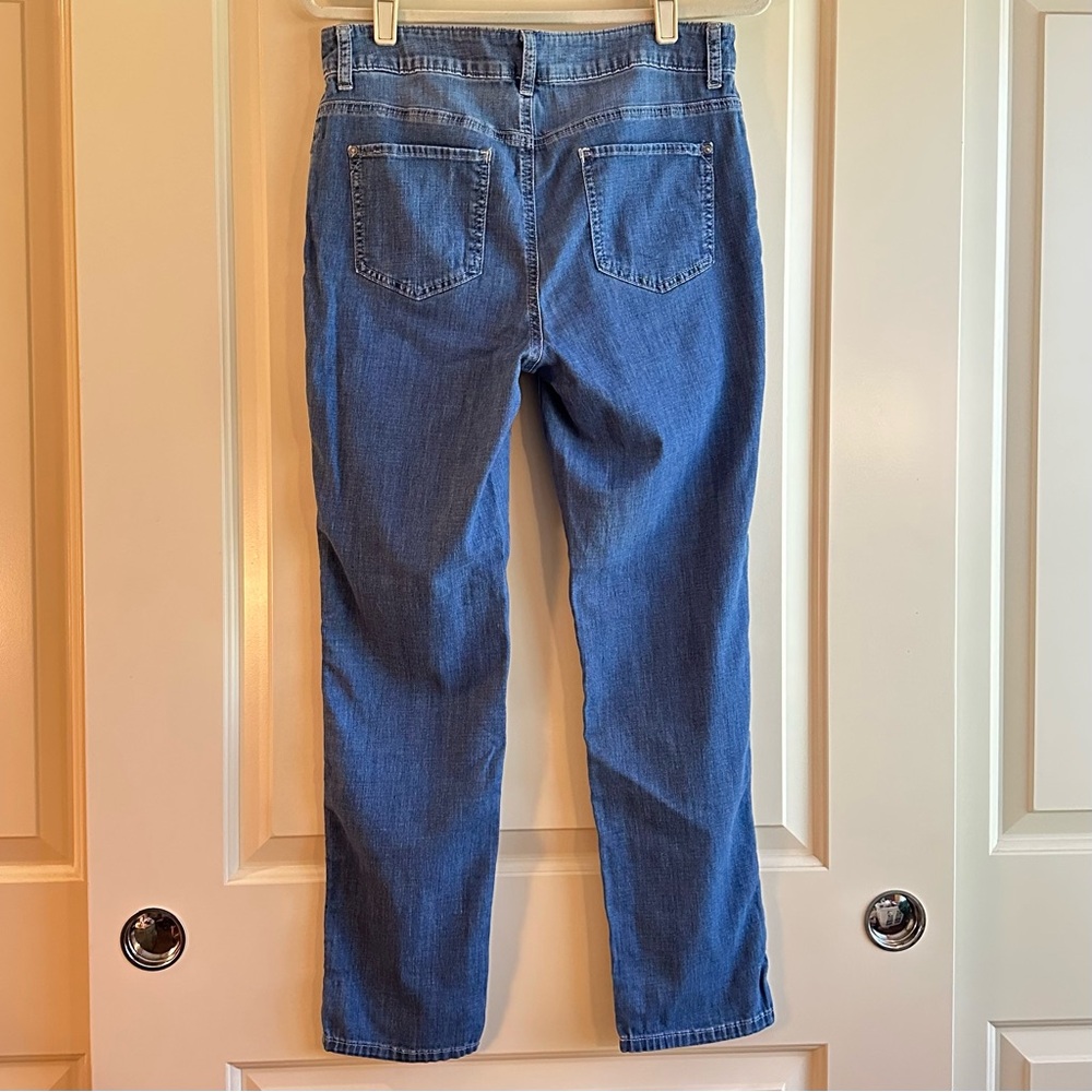 Summerweight Jeans Chicos Slim Boyfriend Ankle Jeans medium wash size 1 - Picture 2 of 6
